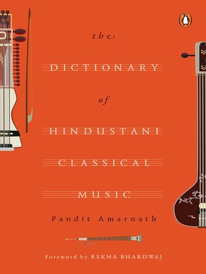 cover image of The Dictionary of Hindustani Classical Music